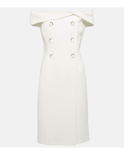 Max Mara Novia - vestido corto Fiandra - Blanco