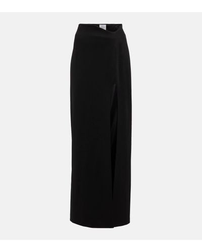 Galvan London Alicja Jersey Maxi Skirt - Black