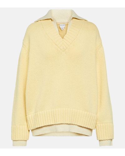 Bottega Veneta Wool Sweater - Yellow