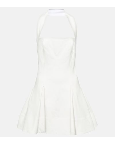 Khaite Bridal Hila Minidress - White
