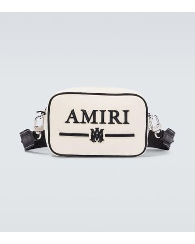 Amiri Shoulder Bag With Logo - White
