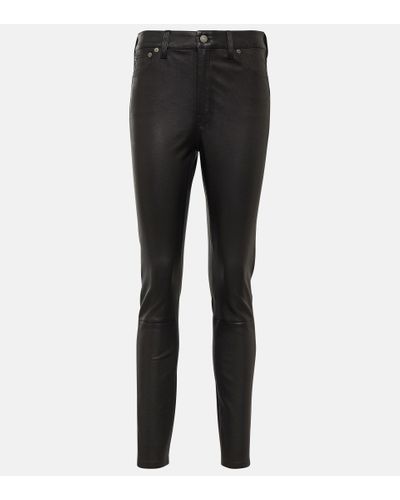 Black Polo Ralph Lauren Pants, Slacks and Chinos for Women | Lyst