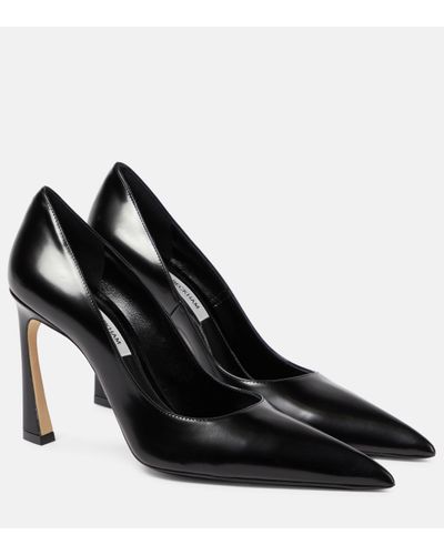 Victoria Beckham Leather Court Shoes - Black