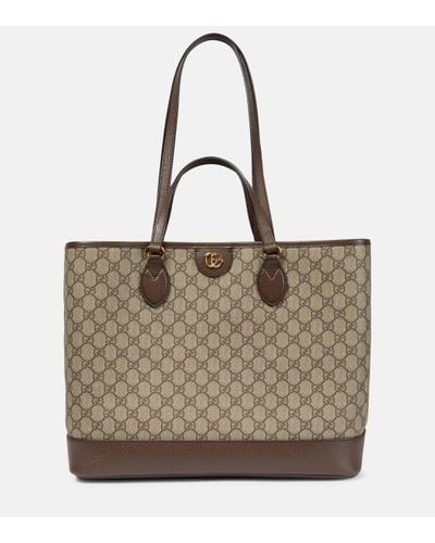 Gucci Ophidia GG Mini Tote Bag - Grey