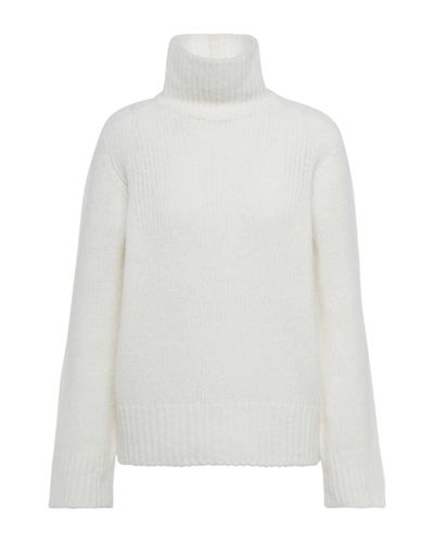 Dorothee Schumacher Luxury Comfort Cashmere-blend Sweater in White | Lyst