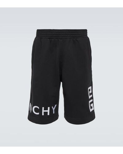 Givenchy Bermuda-Shorts 4G aus Baumwolle - Schwarz