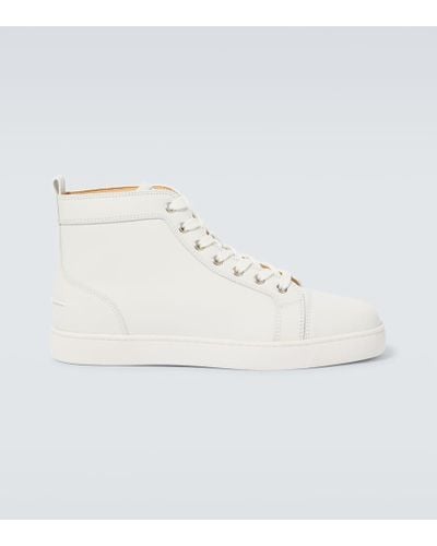 Christian Louboutin Sneakers Louis aus Leder - Weiß