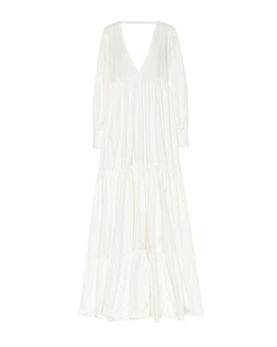 Kalita Circe Cotton Maxi Dress - White