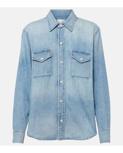 Citizens of Humanity Chemise Baby Shay en jean - Bleu