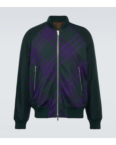 Burberry Controlla Bomber reversibile - Multicolore