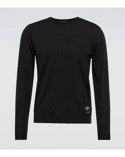 Gucci Jersey de lana - Negro