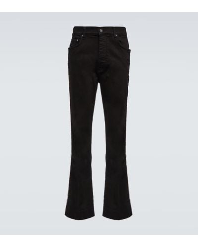 Amiri Embellished Bootcut Jeans - Black