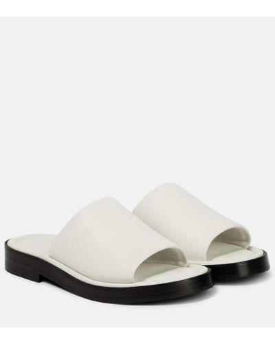 Ferragamo Sandali in pelle - Bianco