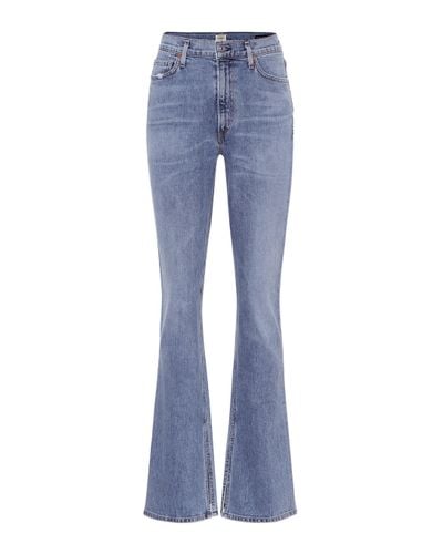 Citizens of Humanity Blue Georgia High-rise Bootcut Jeans