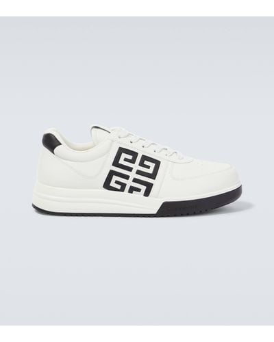 Givenchy G4 Leather Trainers - White