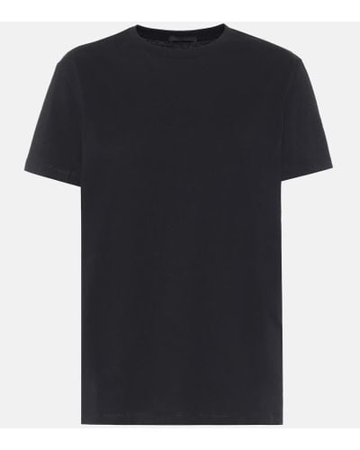 Wardrobe NYC Release 05 T-Shirt aus Baumwolle - Schwarz