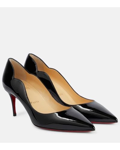 Christian Louboutin Pumps Hot Chick 70 in vernice - Nero