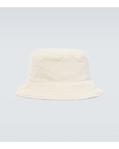 Berluti Cappello da pescatore Scritto in cotone - Neutro