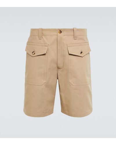 Alexander McQueen Shorts aus Baumwolle - Natur