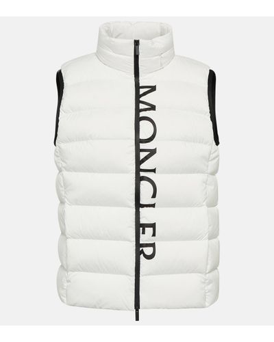 Moncler Doudoune sans manches cenis - Blanc