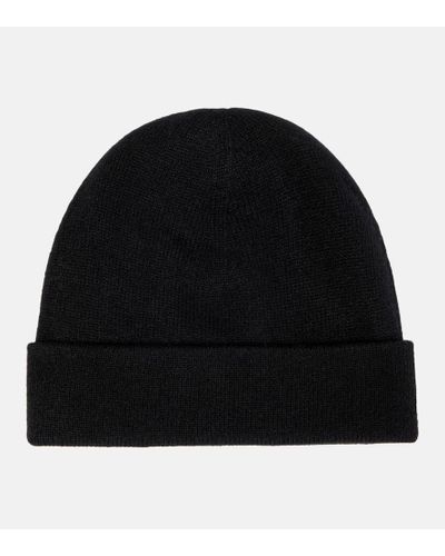 Max Mara Beanie Helmut aus Kaschmir - Schwarz