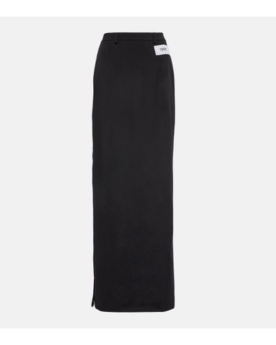 Dolce & Gabbana X Kim Cady Maxi Skirt - Black