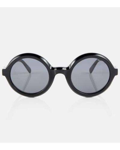 Moncler Gafas de sol redondas Orbit - Negro