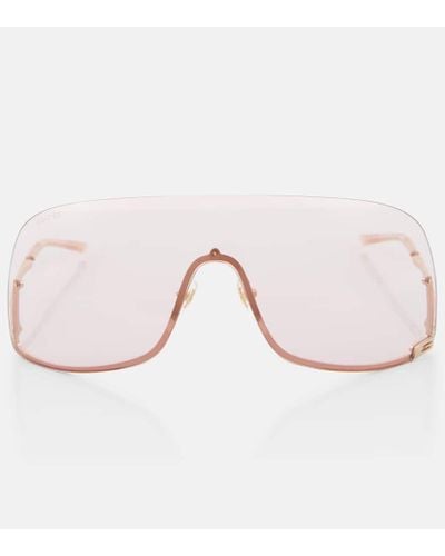 Gucci Oversize-Sonnenbrille - Pink