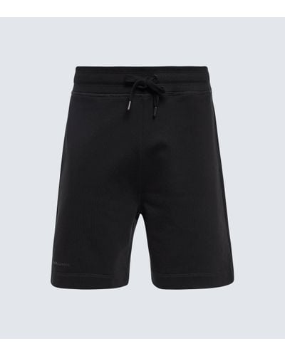 Canada Goose Cotton Jersey Track Shorts - Black