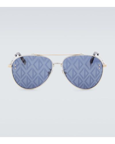 Dior Gafas de sol de aviador CD Diamond A1U - Azul