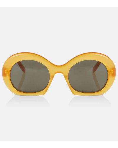 Loewe Round Sunglasses - Brown