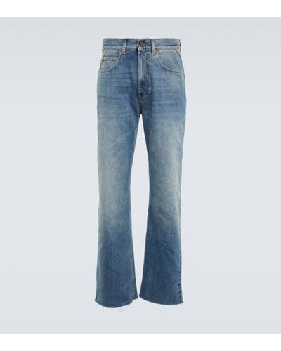 Gucci Wide-leg Jeans - Blue