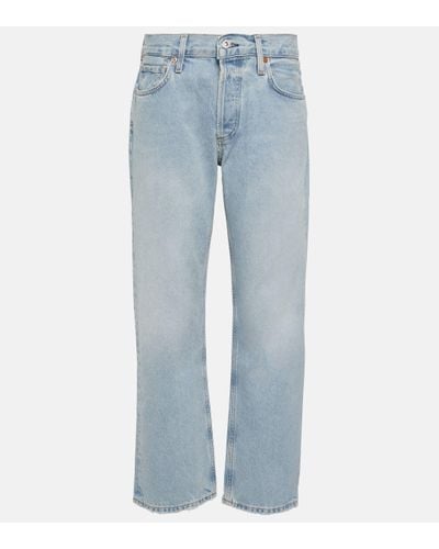 Citizens of Humanity Neve High-rise Straight Jeans - Blue