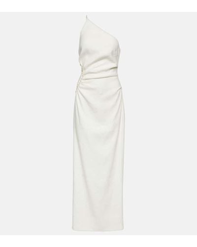 Sir. The Label Atacama One-shoulder Maxi Dress - White