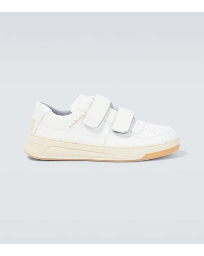 Acne Studios Sneakers in pelle - Bianco