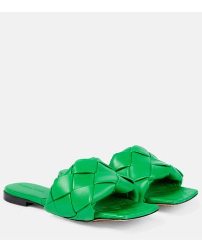 Bottega Veneta Sandales - Vert