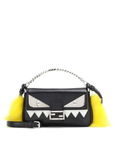 fendi micro flat baguette