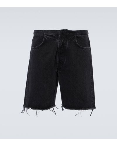 Givenchy Denim Bermuda Shorts - Black