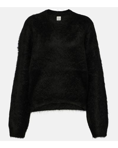 Totême Alpaca-blend Jumper - Black