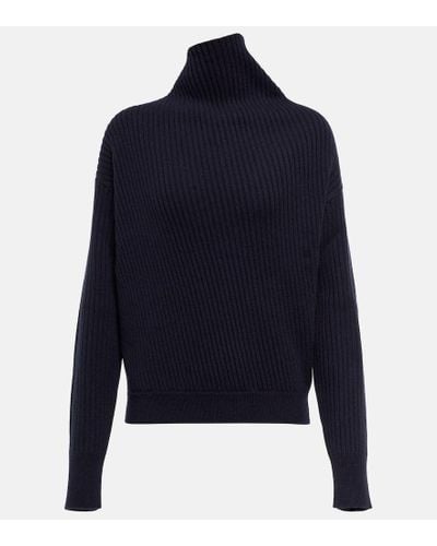 Loro Piana Ribbed-knit Sweater - Blue