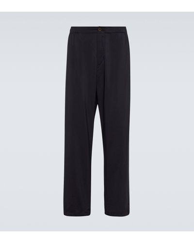 Our Legacy Luft Straight Trousers - Blue