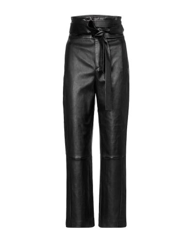 Stouls Katousha Belted Leather Pants - Multicolor