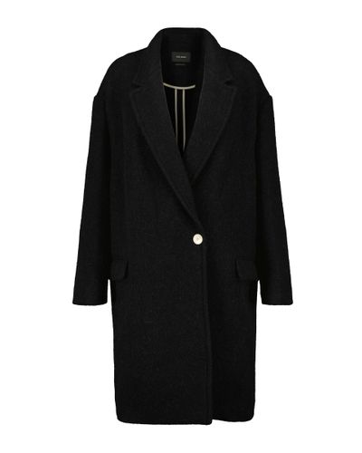 Isabel Marant Darey Wool-blend Coat - Black