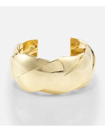 Ileana Makri Blaze 18kt Gold Cuff Bracelet - Metallic