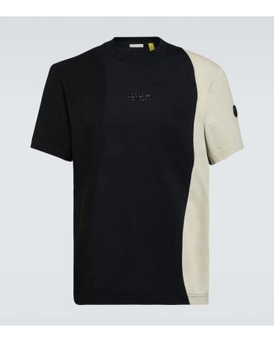 Moncler Genius X Adidas T-Shirt aus Baumwoll-Jersey - Schwarz