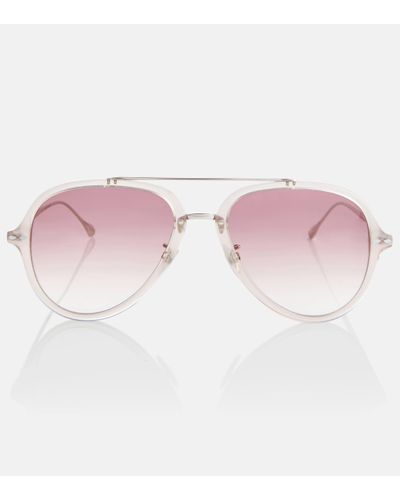 Isabel Marant Chamomile Aviator Sunglasses - Pink
