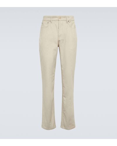 Gabriela Hearst Austin Tapered Corduroy Trousers - Natural