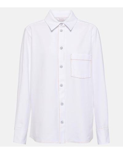 Max Mara Arcadia Denim Shirt - White