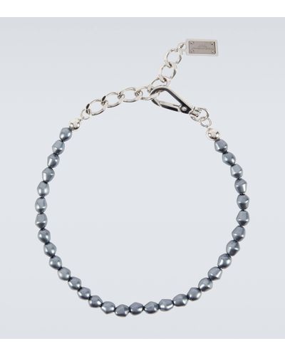 Dolce & Gabbana Beaded Necklace - Metallic