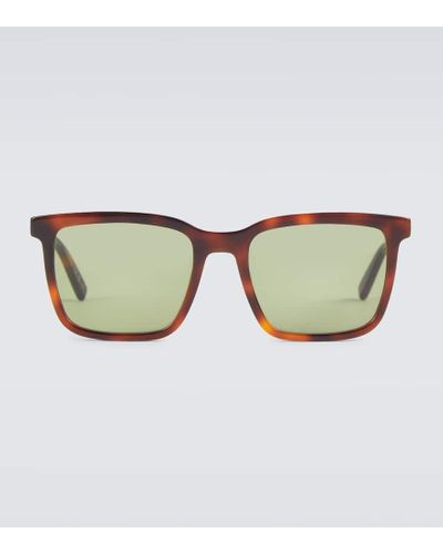 Saint Laurent Sl 500 Rectangular Sunglasses - Brown